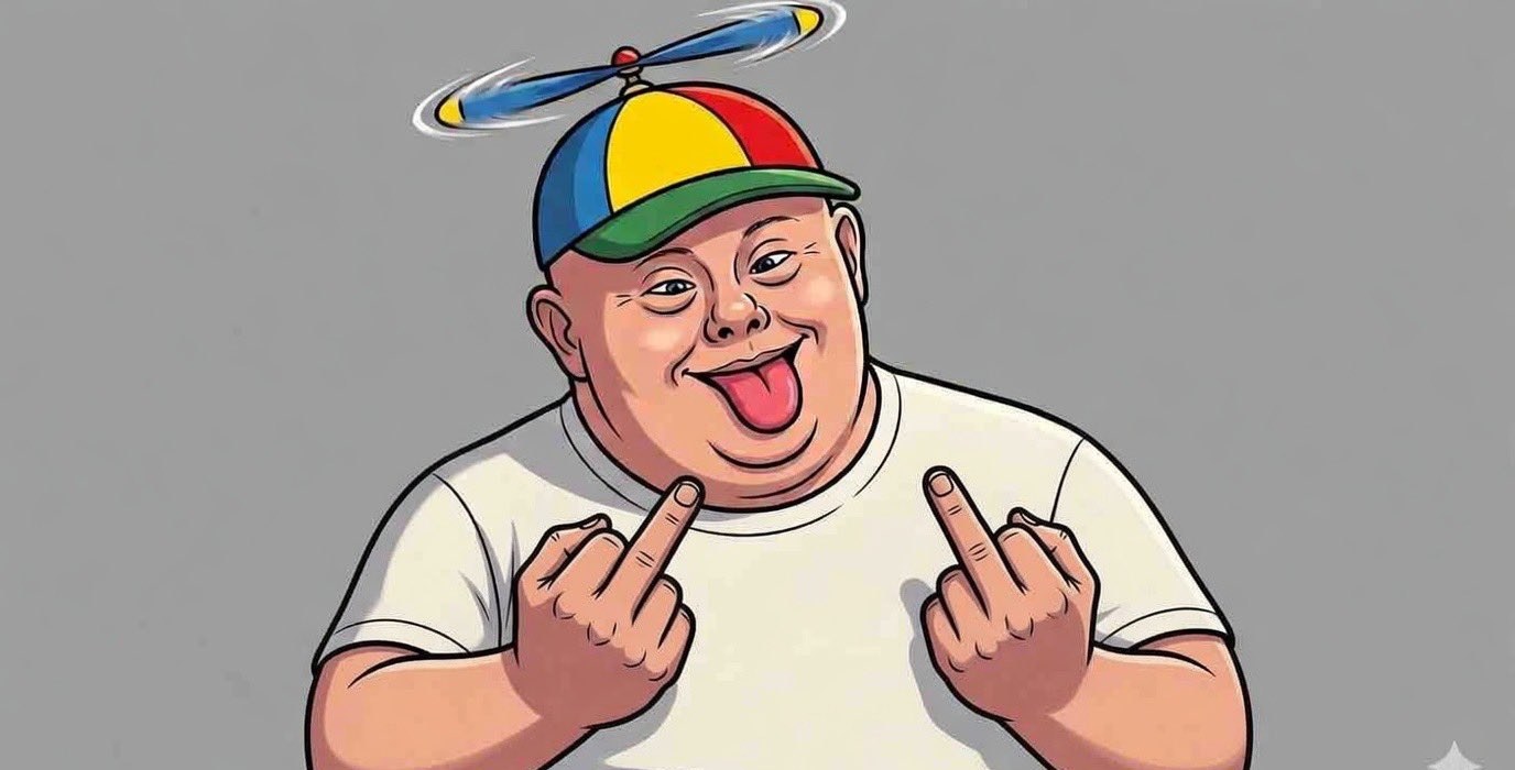 the official $RETARD mascot. say hi.