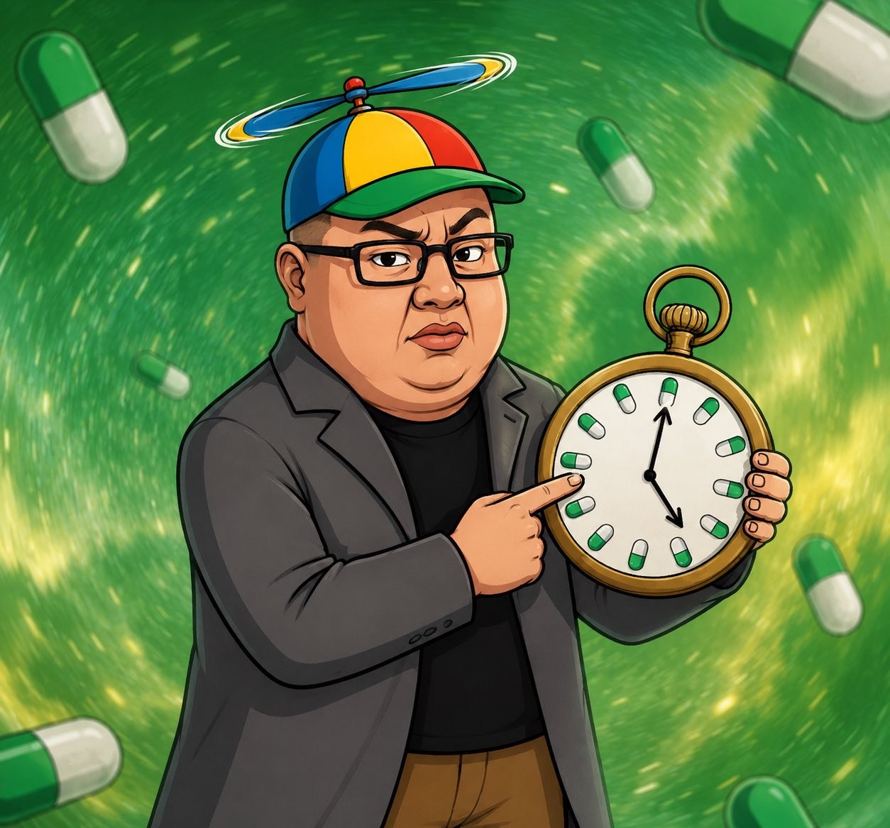 kim jong retard. time pill arc. take your meds.